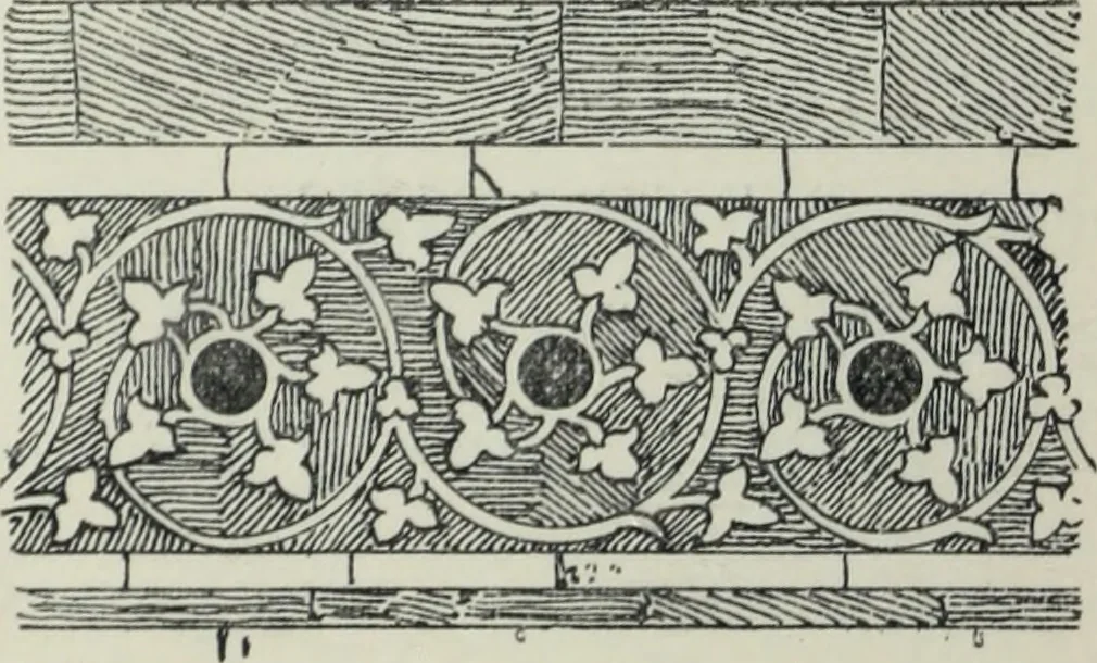 An illustration from The chronology of mediÃ¦val and renaissance architecture, 1893, leaf 319