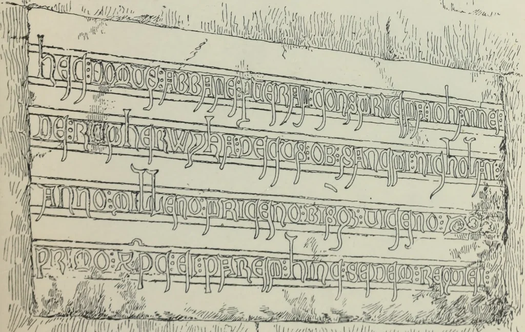 An illustration from The chronology of mediÃ¦val and renaissance architecture, 1893, leaf 32