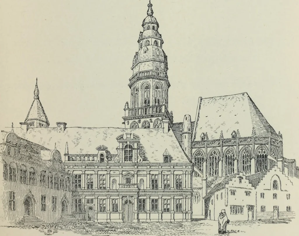 An illustration from The chronology of mediÃ¦val and renaissance architecture, 1893, leaf 34