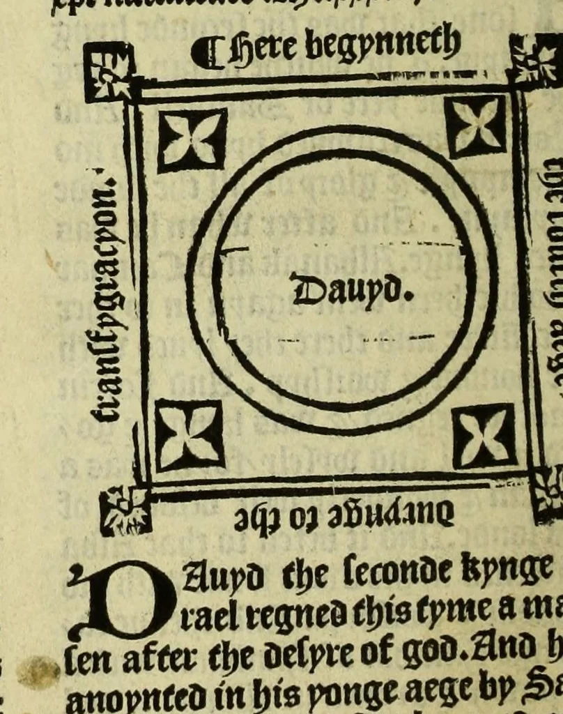 An illustration from Chronycle of Englonde, 1502, leaf 38