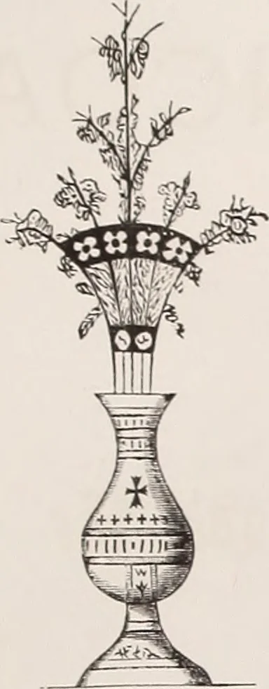 An illustration from Church architecture. Illustrated with thirty-five lithographic plates, from original designs, 1871, leaf 266