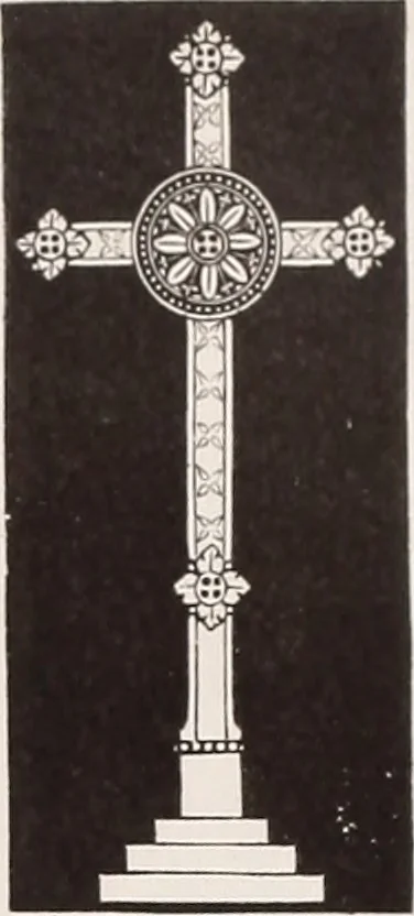 An illustration from Church architecture. Illustrated with thirty-five lithographic plates, from original designs, 1871, leaf 266