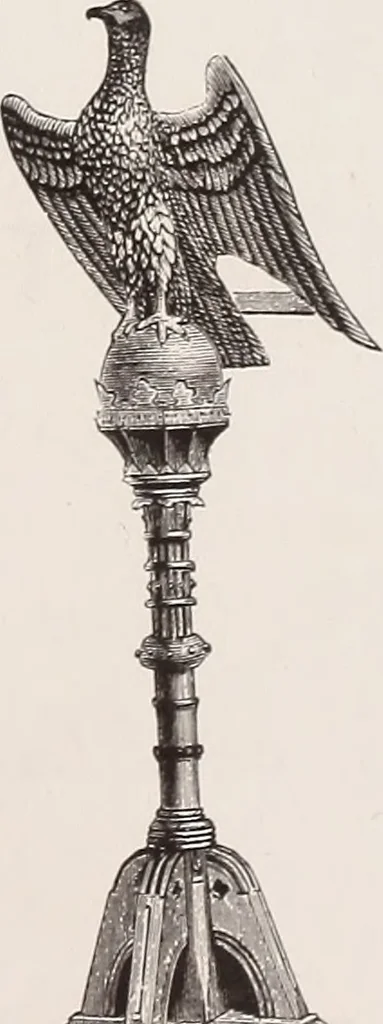 An illustration from Church architecture. Illustrated with thirty-five lithographic plates, from original designs, 1871, leaf 266