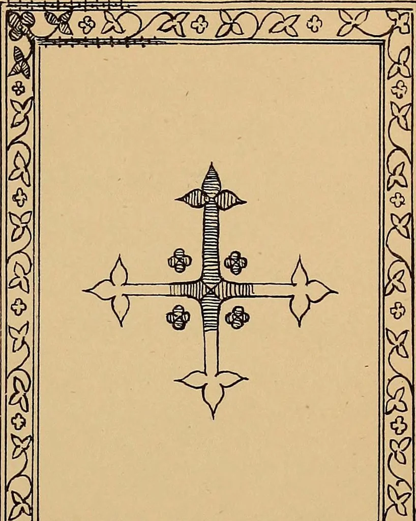 An illustration from Church embroidery, ancient and modern, 1867, leaf 132
