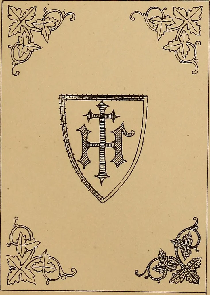 An illustration from Church embroidery, ancient and modern, 1867, leaf 132