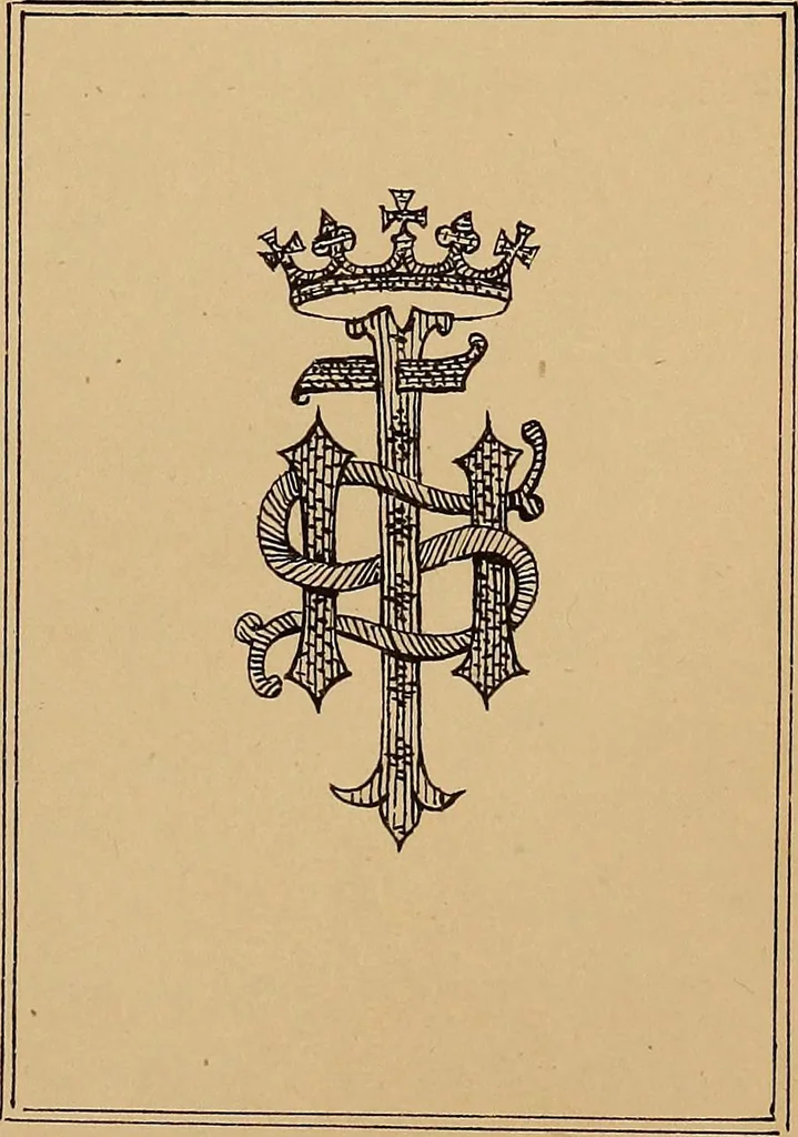 An illustration from Church embroidery, ancient and modern, 1867, leaf 132