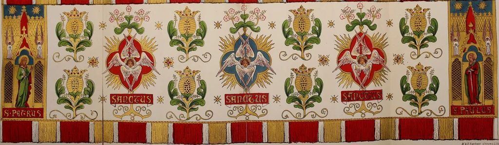 An illustration from Church embroidery, ancient and modern, 1867, leaf 14
