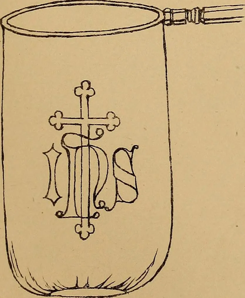An illustration from Church embroidery, ancient and modern, 1867, leaf 148