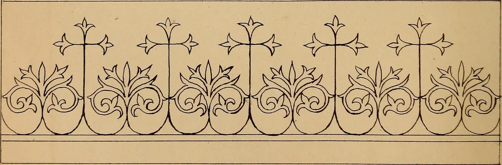 An illustration from Church embroidery, ancient and modern, 1867, leaf 153