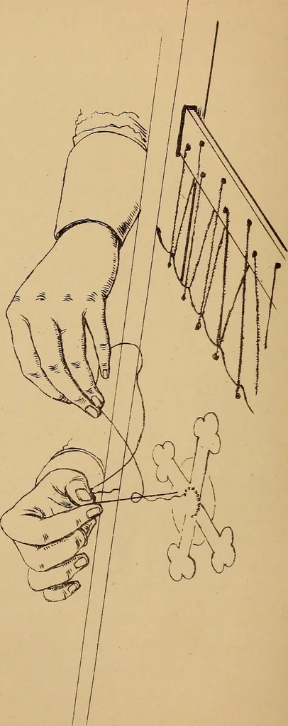 An illustration from Church embroidery, ancient and modern, 1867, leaf 187