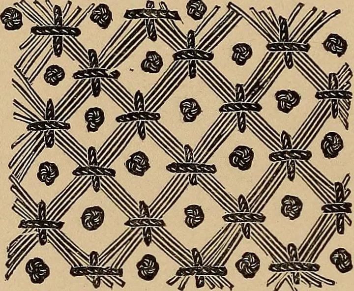 An illustration from Church embroidery, ancient and modern, 1867, leaf 203