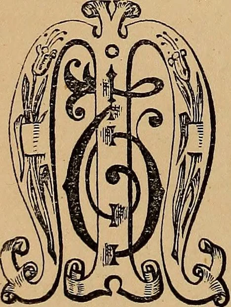 An illustration from Church embroidery, ancient and modern, 1867, leaf 245
