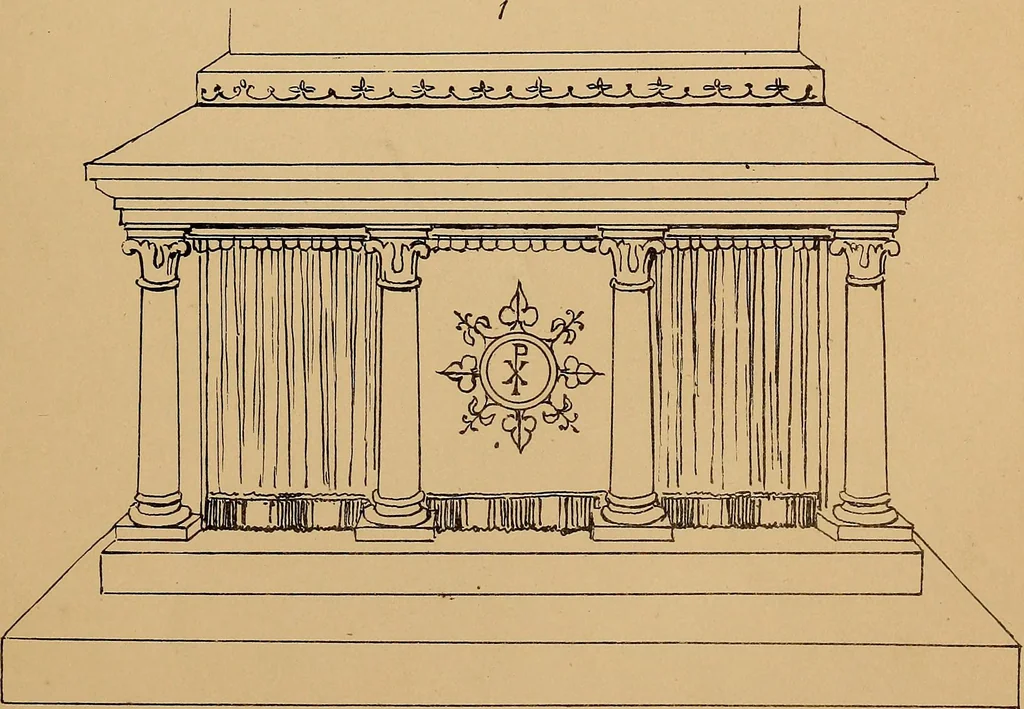 An illustration from Church embroidery, ancient and modern, 1867, leaf 42