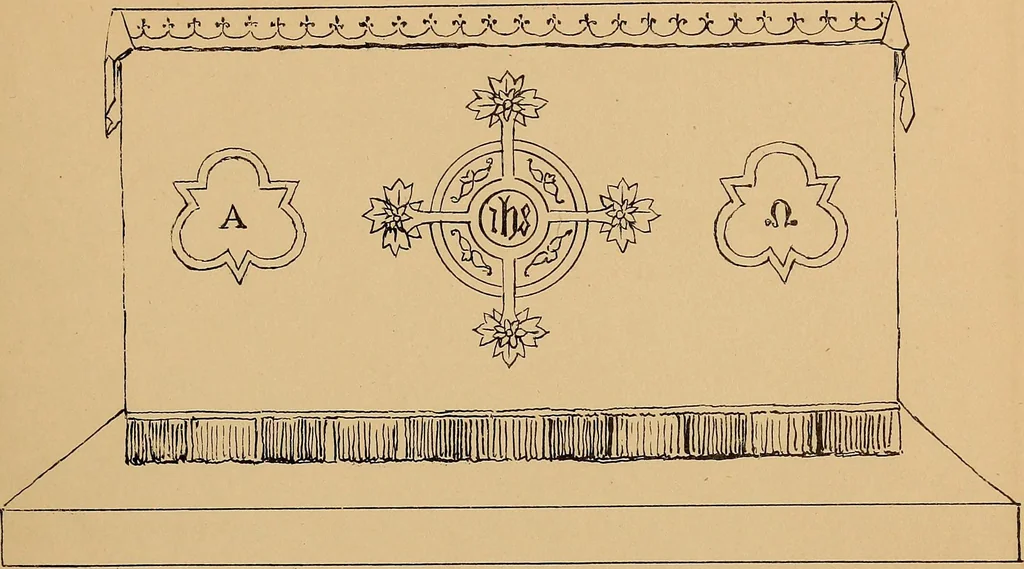 An illustration from Church embroidery, ancient and modern, 1867, leaf 42