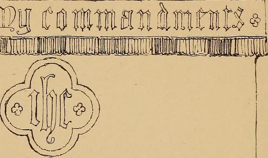 An illustration from Church embroidery, ancient and modern, 1867, leaf 49