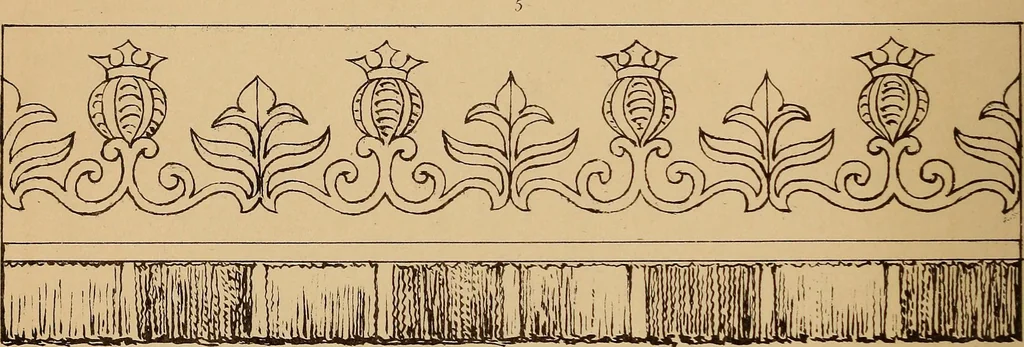 An illustration from Church embroidery, ancient and modern, 1867, leaf 91