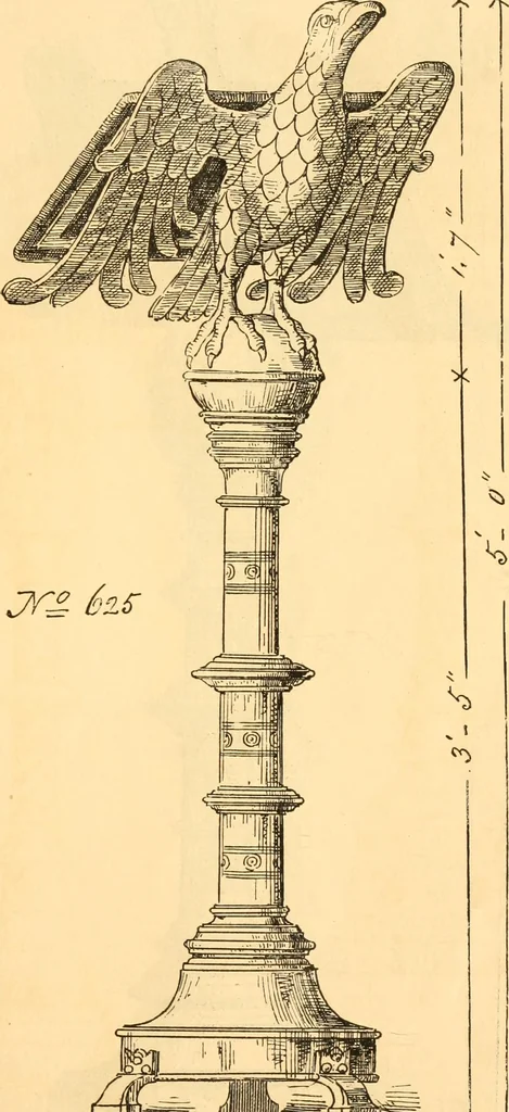 An illustration from Church metal work., 1887, leaf 12