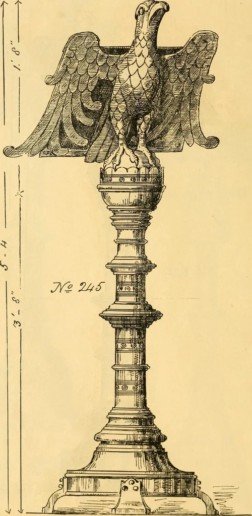 An illustration from Church metal work., 1887, leaf 13