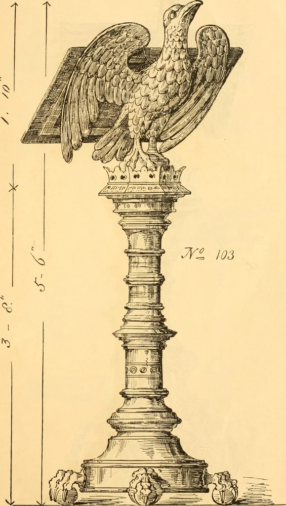 An illustration from Church metal work., 1887, leaf 14