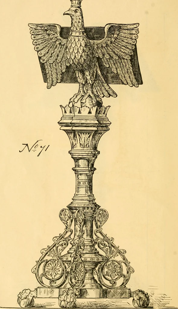 An illustration from Church metal work., 1887, leaf 15