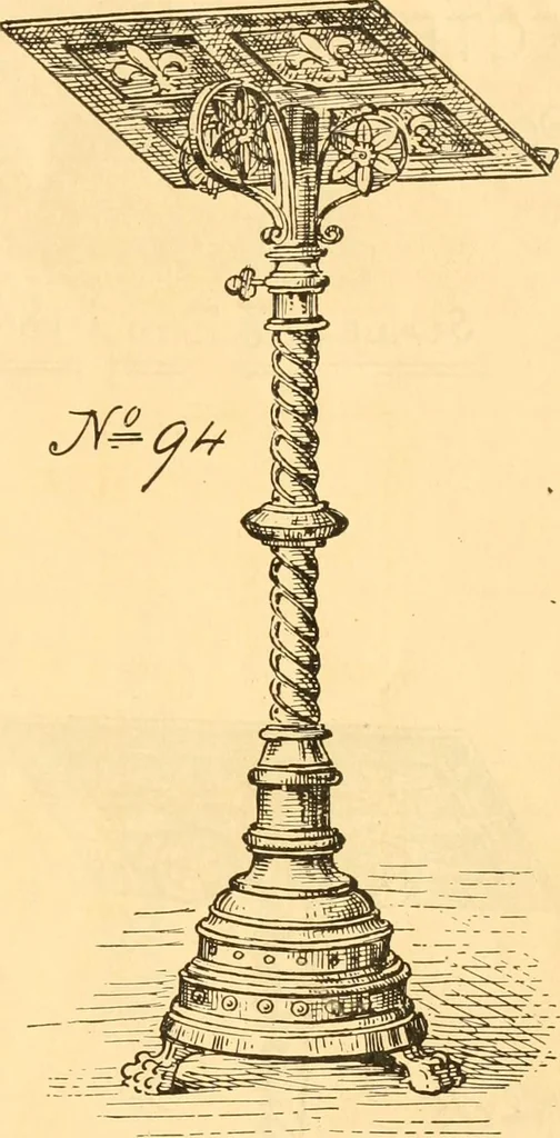 An illustration from Church metal work., 1887, leaf 18