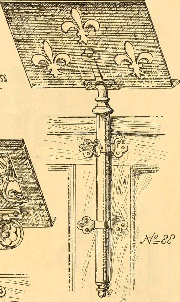An illustration from Church metal work., 1887, leaf 22