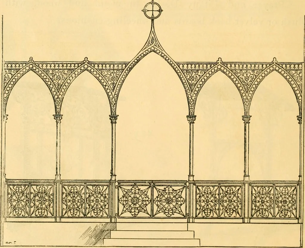 An illustration from Church metal work., 1887, leaf 25