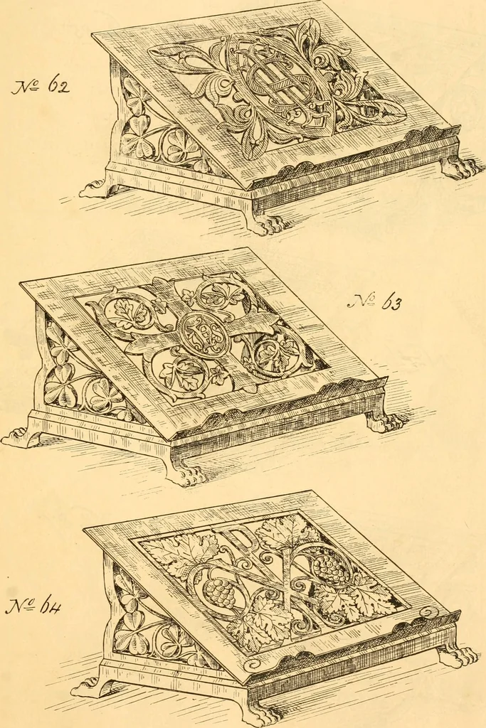 An illustration from Church metal work., 1887, leaf 34