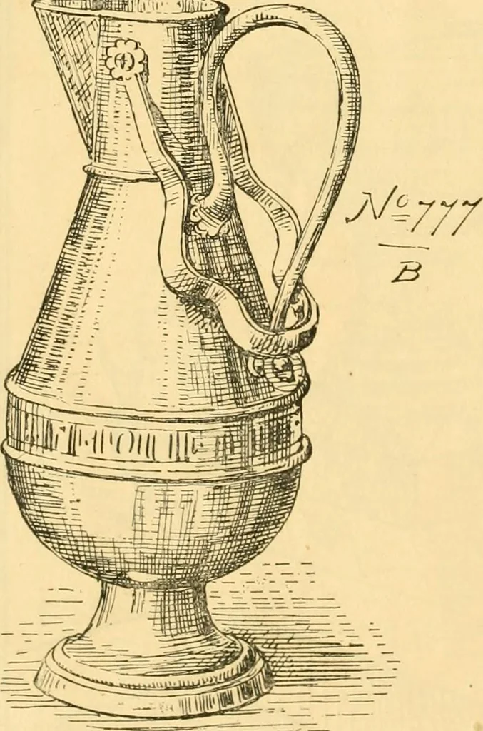 An illustration from Church metal work., 1887, leaf 43