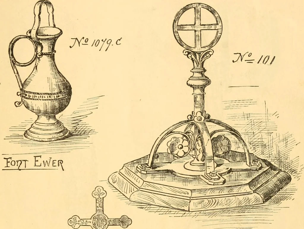 An illustration from Church metal work., 1887, leaf 46