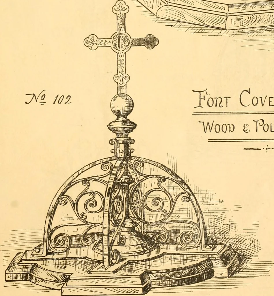 An illustration from Church metal work., 1887, leaf 46