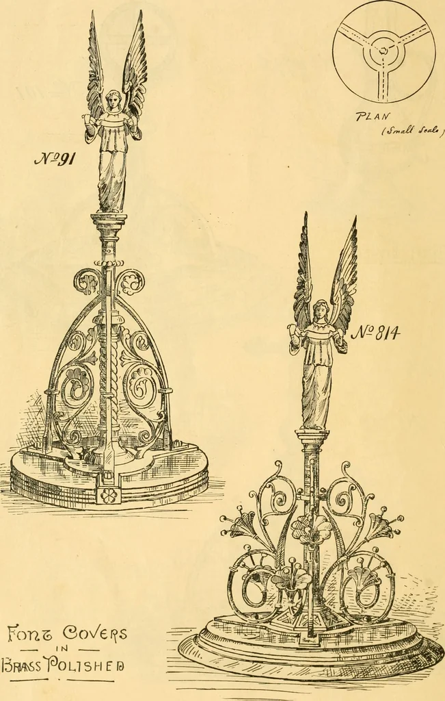 An illustration from Church metal work., 1887, leaf 47