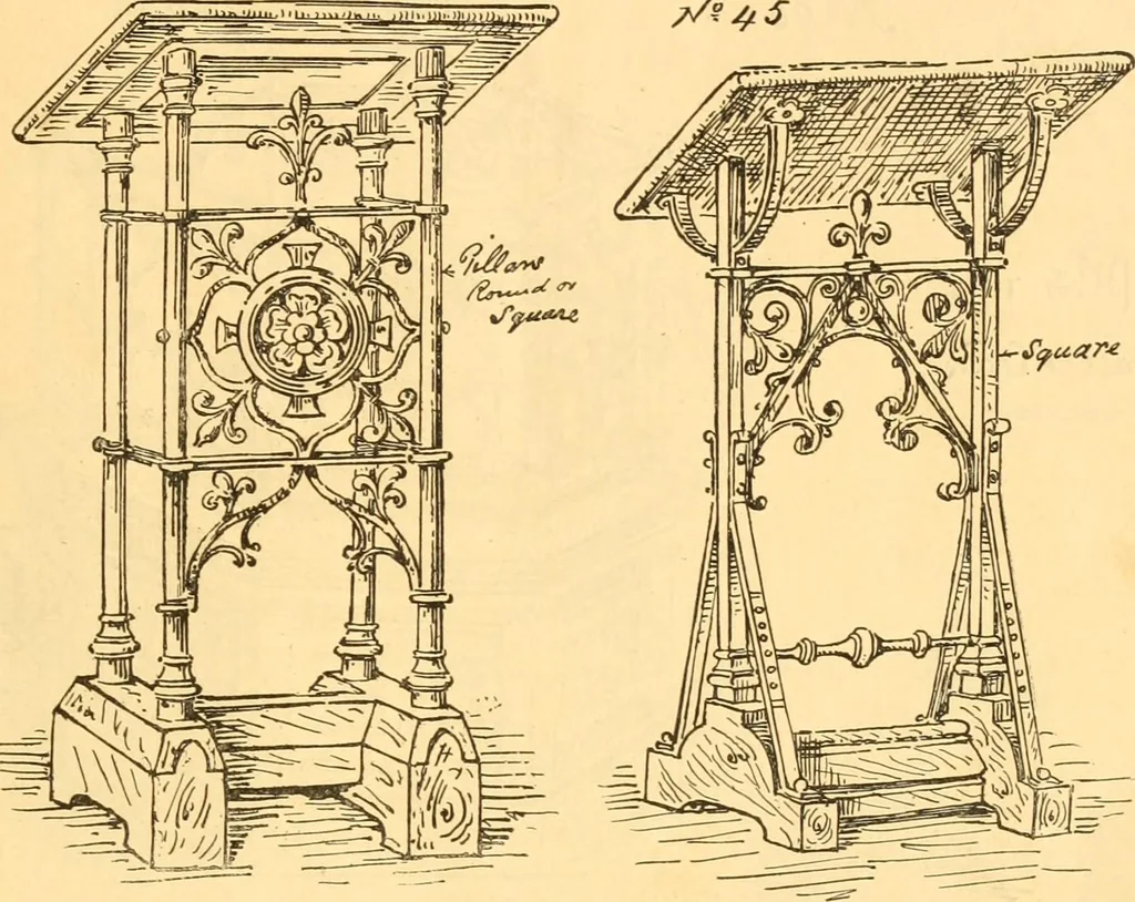An illustration from Church metal work., 1887, leaf 6