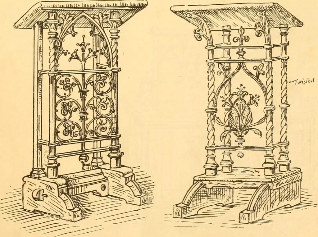 An illustration from Church metal work., 1887, leaf 6