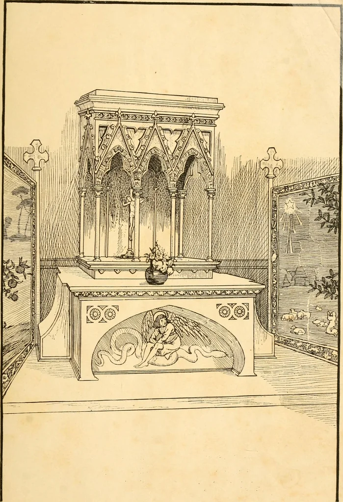 An illustration from Church metal work., 1887, leaf 60