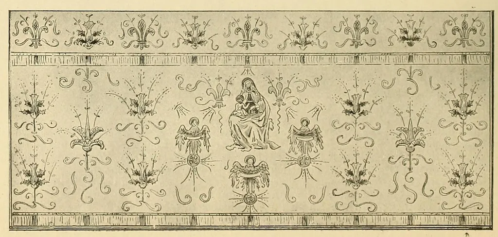 An illustration from Church needlework; a manual of practical instruction, 1907, leaf 54