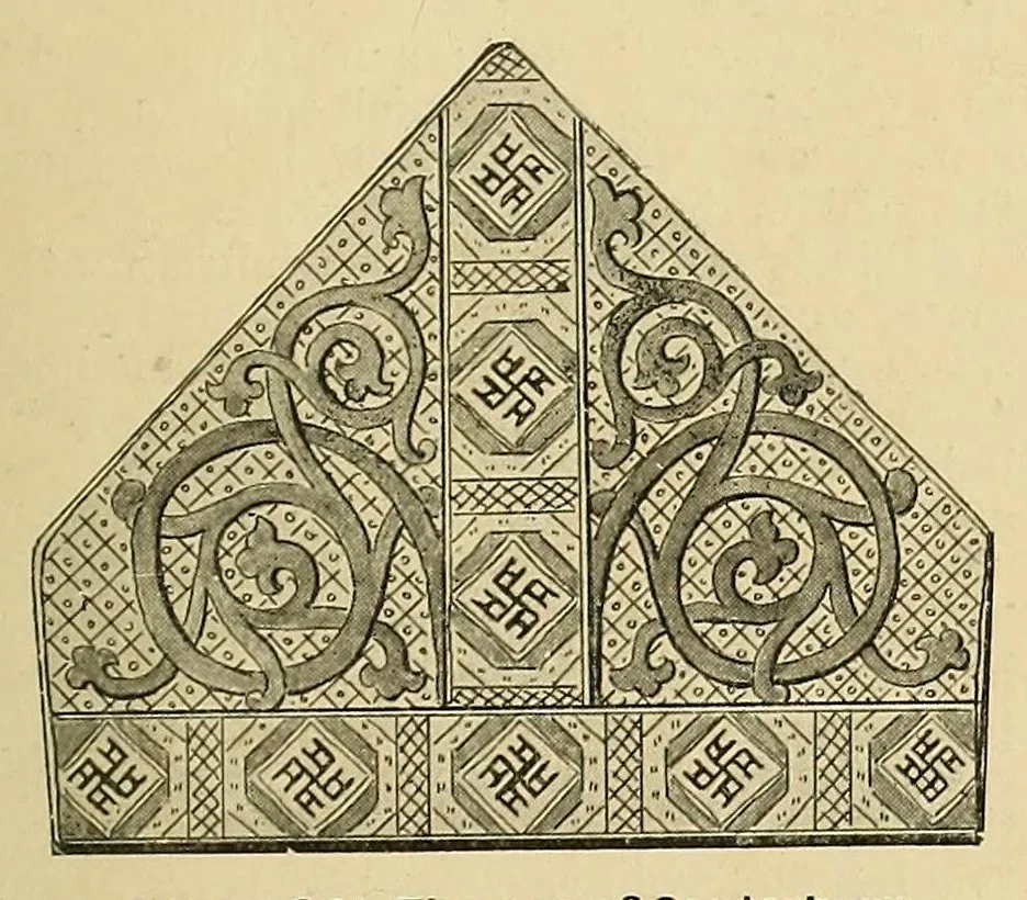 An illustration from Church needlework; a manual of practical instruction, 1907, leaf 65