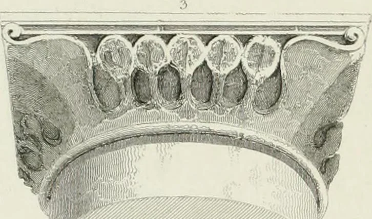 An illustration from The history and antiquities of the cathedral church of Oxford : illustrated by a series of engravings, of views, plans, elevations, sections, and details of that edifice, with biographical anecdotes of the bishops and of other eminent persons connected with the church, 1821, leaf 35