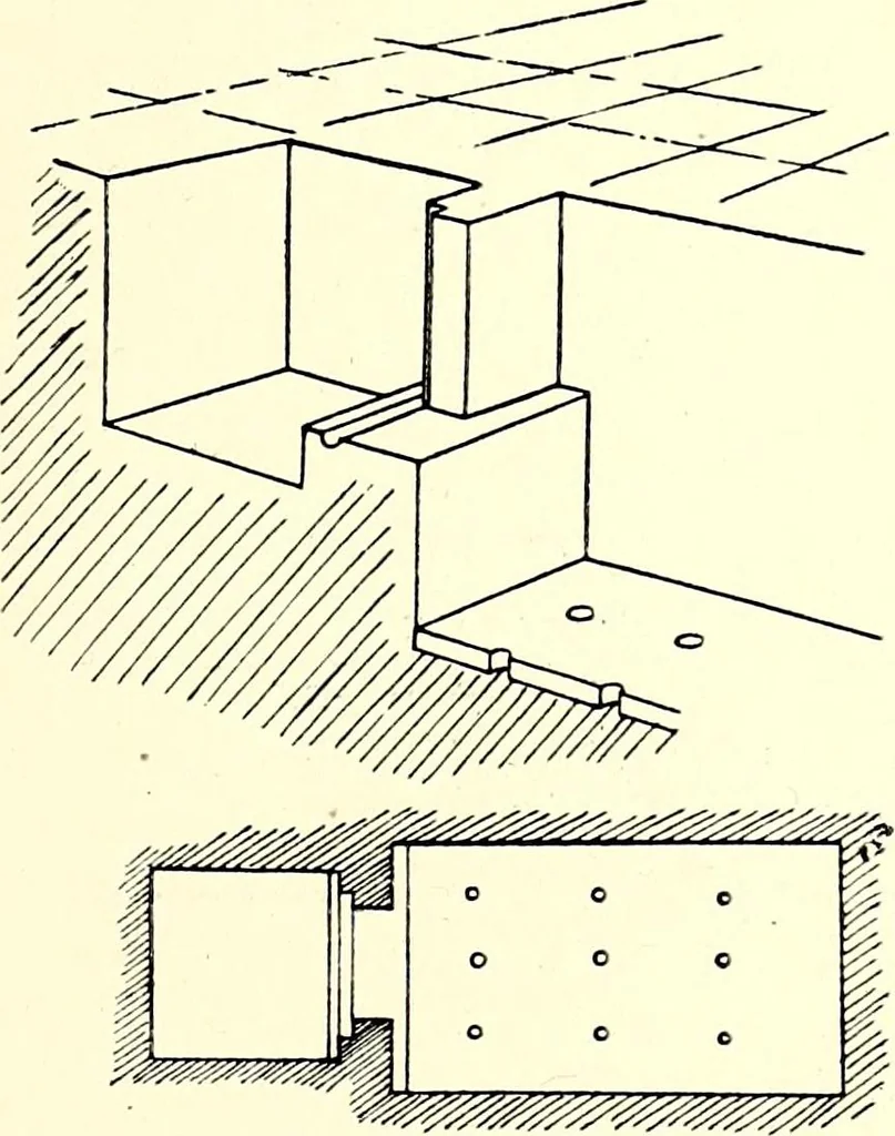 An illustration from The church of S. Maria antiqua, 1902, leaf 124
