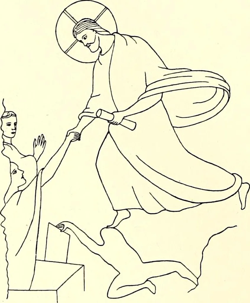 An illustration from The church of S. Maria antiqua, 1902, leaf 135