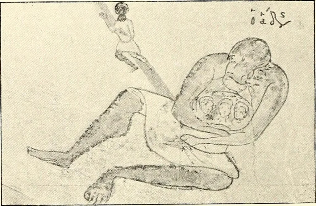 An illustration from The church of S. Maria antiqua, 1902, leaf 137