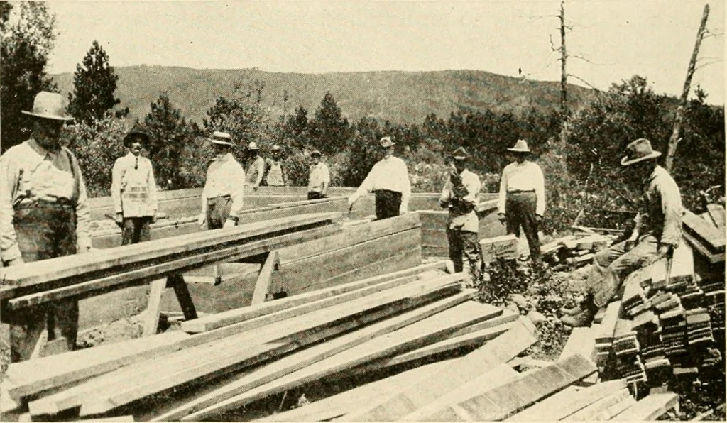 An illustration from The church on the changing frontier; a study of the homesteader and his church, 1922, leaf 117