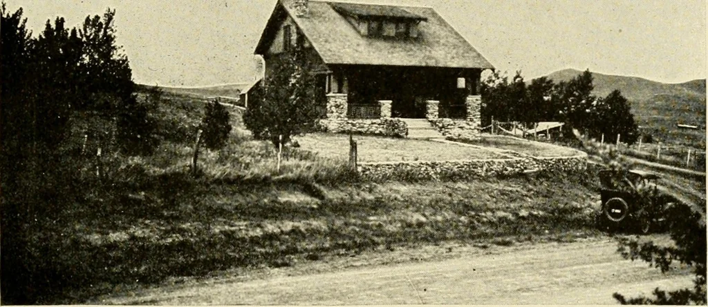 An illustration from The church on the changing frontier; a study of the homesteader and his church, 1922, leaf 38