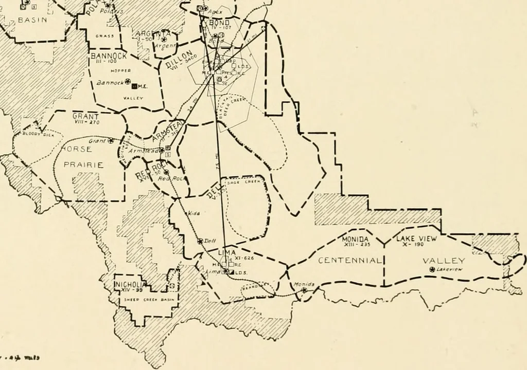 An illustration from The church on the changing frontier; a study of the homesteader and his church, 1922, leaf 63