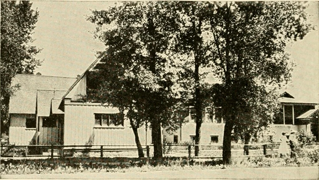 An illustration from The church on the changing frontier; a study of the homesteader and his church, 1922, leaf 67