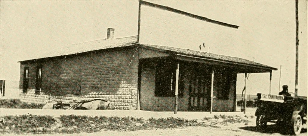 An illustration from The church on the changing frontier; a study of the homesteader and his church, 1922, leaf 81