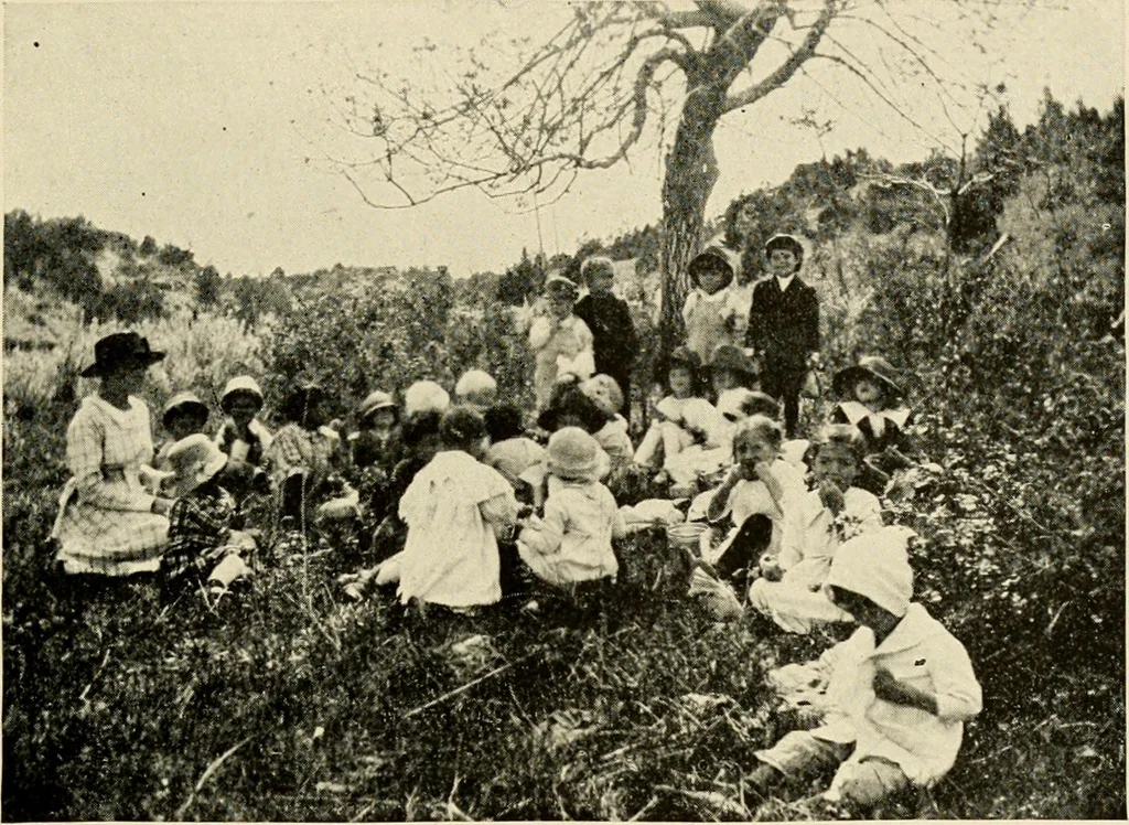 An illustration from The church on the changing frontier; a study of the homesteader and his church, 1922, leaf 88