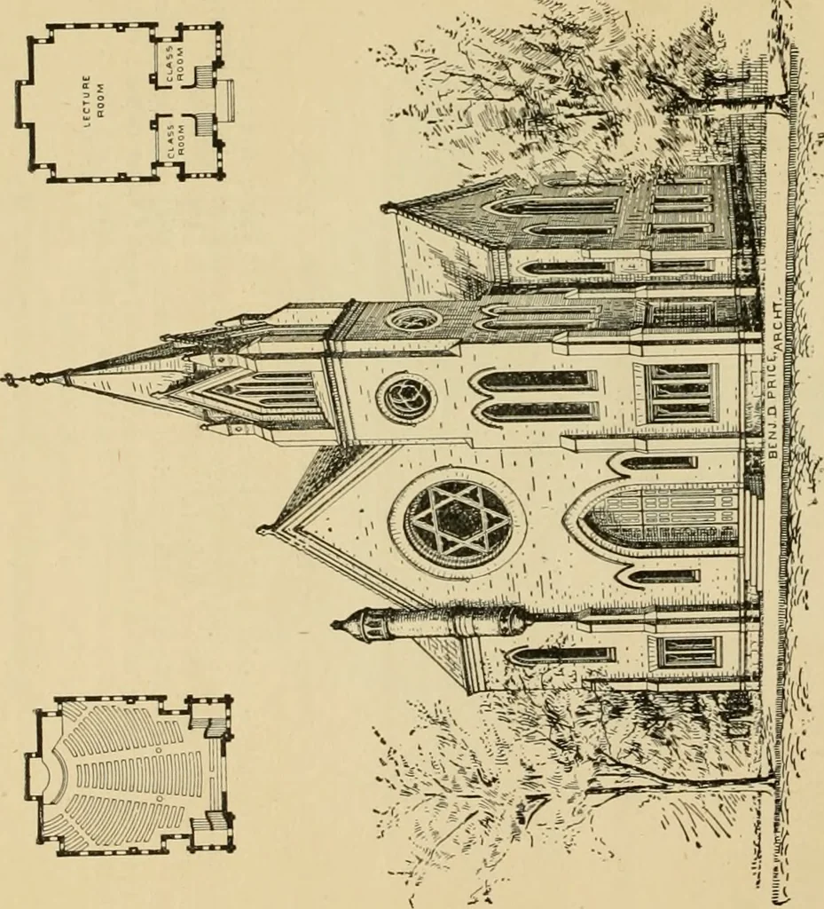 An illustration from Church plans., 1892, leaf 11