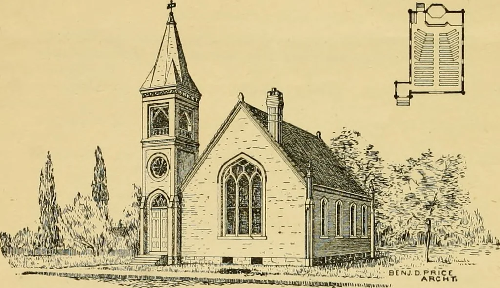 An illustration from Church plans., 1892, leaf 4