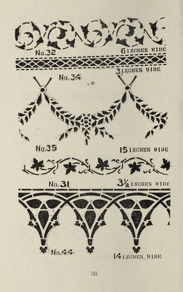An illustration from Church's Alabastine and how to use it to the best advantage : usefull hints for practical workers, 1915, leaf 38